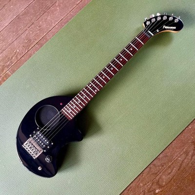 Fernandes ZO-3 Electric Guitar Black Built In Amplifier Musical Instrument Sound
