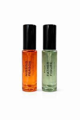 Phlur Missing Person and Father Figure Perfume 0.17 Oz Mini Travel Set of 2