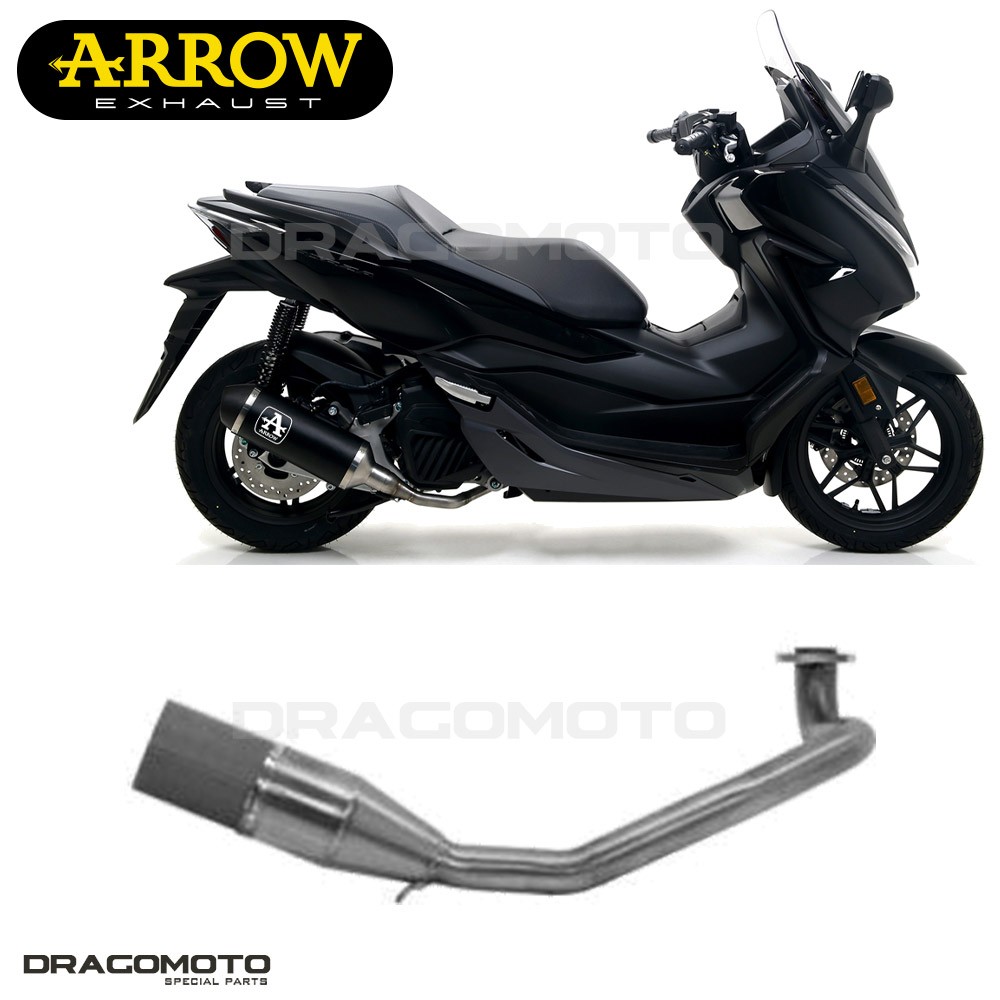 Collecteur ARROW Forza 125 résout les fuites et remplace la pièce rouillée