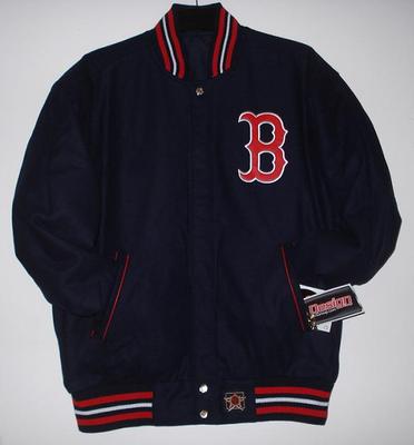 MLB Boston Red Sox Wool Reversible Jacket New JH Design S | eBay