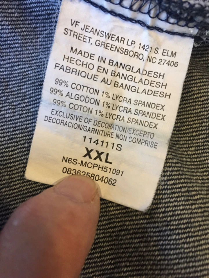 Chaqueta vaquera Riders Cobre Talla XXL Azul Mujer’s Abrigo vaquero Foto 2 de 4