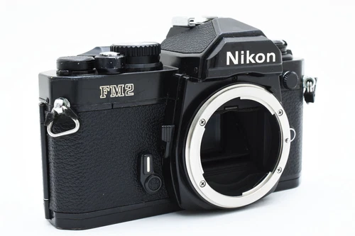all works【N MINT】Nikon New FM2 FM2N 35mm SLR Film Camera Black Body From JAPAN