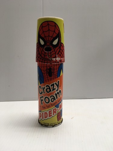 - Vintage 1974 Spiderman Crazy Foam Can Fun Soap Actionfigur - 4