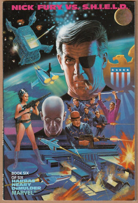 Nick Fury: Vs Shield #6 (1988) Marvel Comics