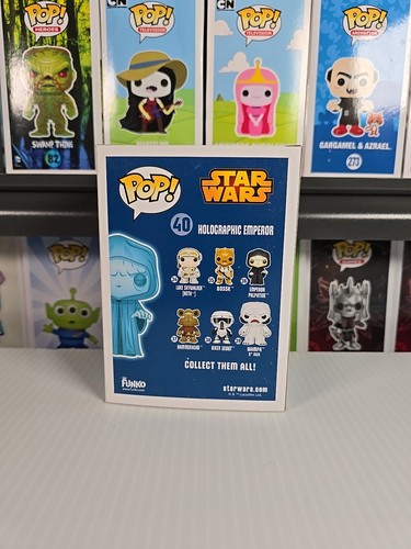 FUNKO POP STAR WARS  HOLOGRAPHIC EMPEROR #40 GLOW IN THE DARK~VINYL FIGURE - Bild 3 von 6