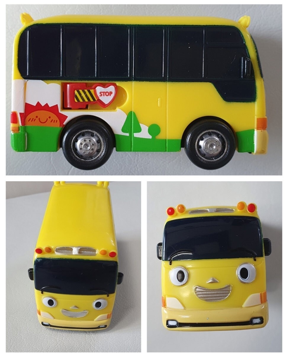 PEANUTS ミニカーセット 4台 Little Bus Tayo - Special No.4 Mini Bus 4pcs (Air, Peanut