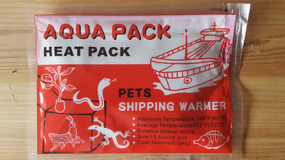 100 x Aqua Pack , Heat Pack , Heatpack , Heatpacks , bis zu 40 h Wärmeabgabe