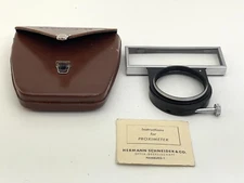 Voightlander Prominent Proximeter 2 Camera Lens With Case Made In Germany