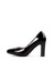 thumbnail 10 - Women High Heels Patent Leather Pointed Toe Pumps OL Office Casual Shoes Slip On