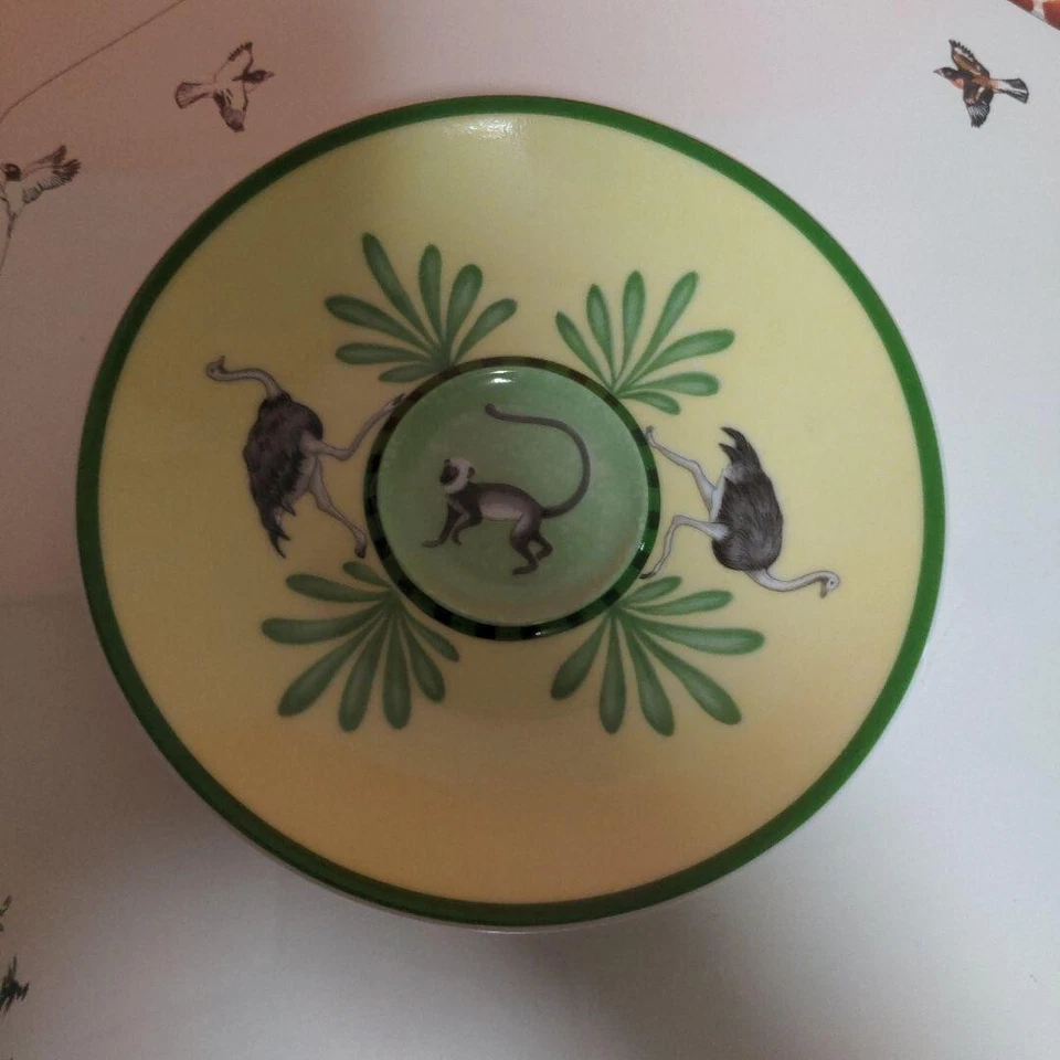 爱马仕爱马仕非洲杯和碟子停产罕见未使用 — 第 4/4 张图片