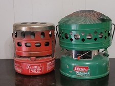 Vintage Coleman Canada Lot Of 2 Cataytic Heaters 518C 511A Untested 1972