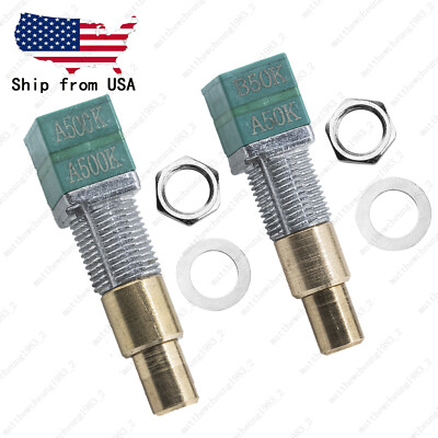 Dual Stacked 500k 50k Concentric Control Mini Potentiometer For Guitar Bass