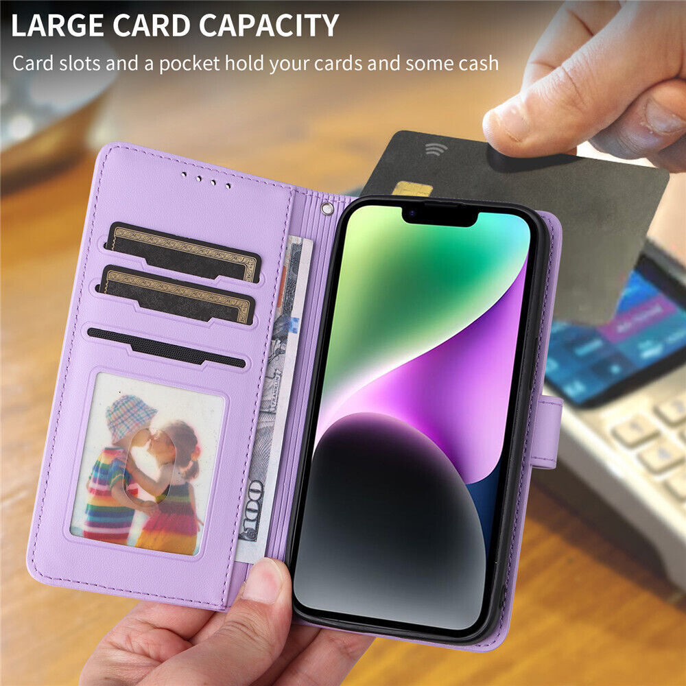 Removable Wallet Case Leather Cover For Samsung A57 A37 A27 A17 A56 A36 A16 A55 — image 8