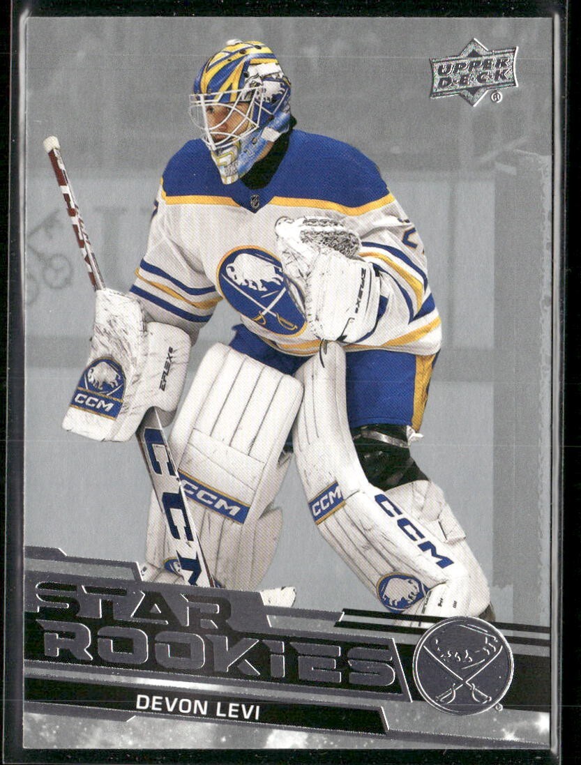 2023-24 Upper Deck Star Rookies - Devon Levi #14 (RC)