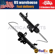 2x Front Electronic Suspension to Coil Spring Conversion for 2010-2013 Acura MDX