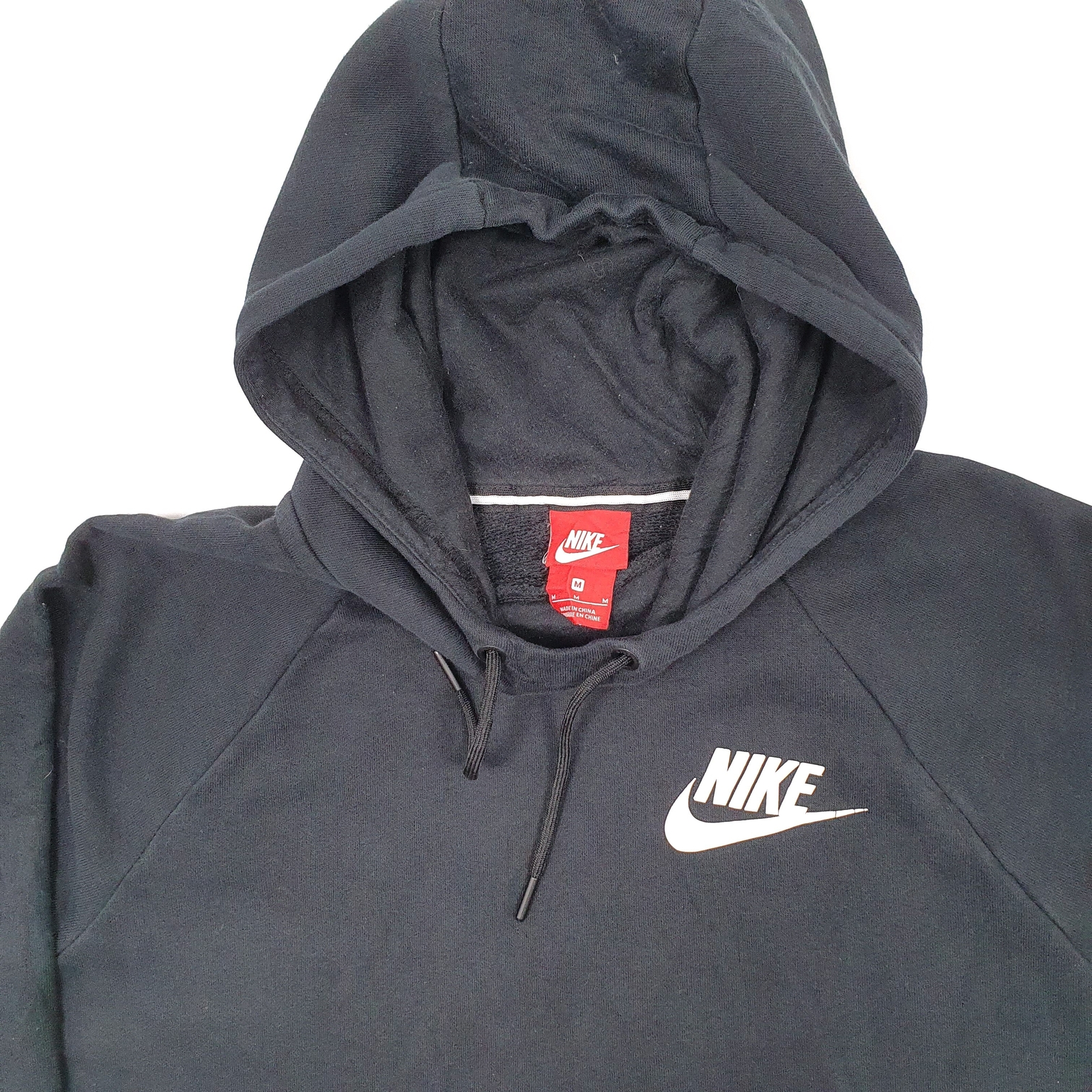 NIKE Hoodie Cotton Jumper Sweatshirt Mens M image 2