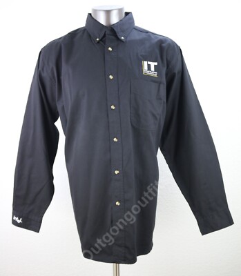 NWOT Blue Generation Intel IT Men s Long Sleeve Shirt Size L