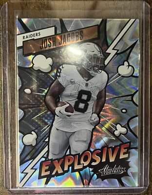 2023 Absolute Football - JOSH JACOBS - Explosive Case Hit! SSP