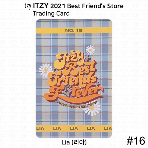 ITZY 2021 Best Friend's Store Official MD Trading Card Photocard & Sticker KPOP - Picture 43 of 117