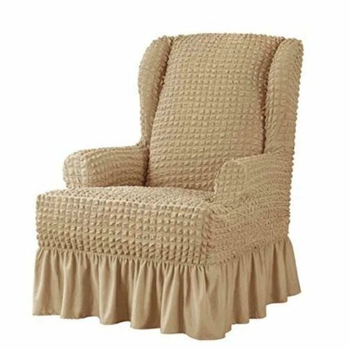 Stretch Schutz Ohrensessel Schonbezug Liege Ohrensessel Sofa Bezüge Bezug - Bild 12 von 24