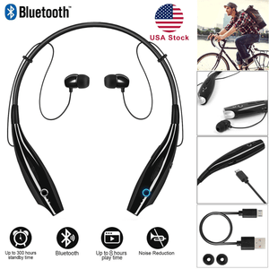 Wireless-Bluetooth-Headphones-Headset-Stereo-Earphone-Neckband-Earbuds-W-Mic-US