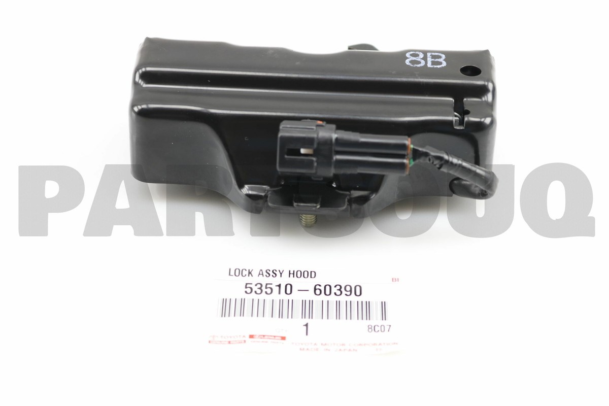 5351060390 Genuine Toyota LOCK ASSY HOOD 53510-60390 | eBay