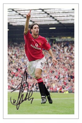 Ruud Van Nistelrooy Autograph 100枚限定 Ruud Van Nistelrooy Autograph 100枚限定