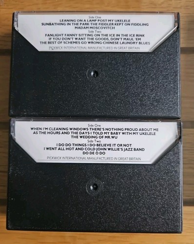 All The Hits Of George Formby Boxset Two Cassette Tapes - Picture 10 of 10