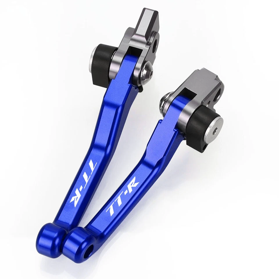 For Yamaha TTR125 TTR125L TTR230 Short Pivot Clutch Brake Levers CNC Adjustable - Изображение 3 из 4