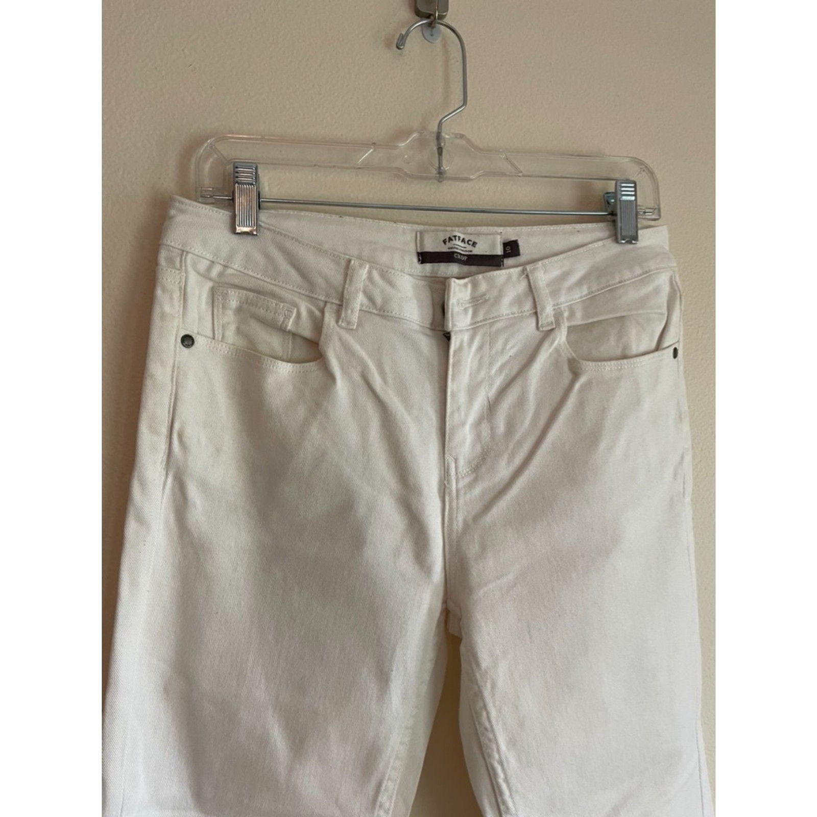 FatFace White Cropped Jeans - image 4