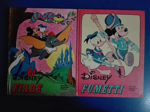 Cofanetto DISNEY 50 con 4 cartonati GIOCHI FUMETTI FIABE AVVENTURE 1° Mondadori - Foto 5 di 9