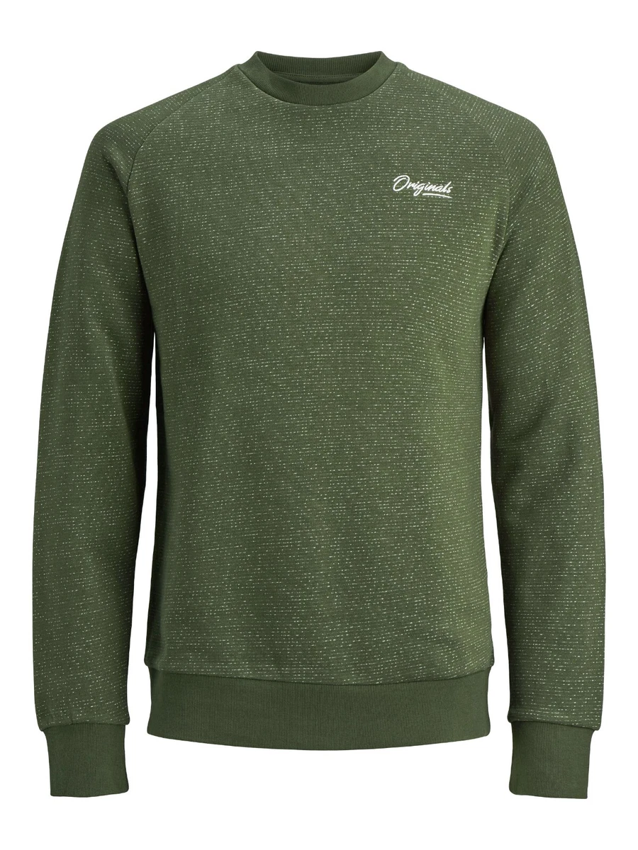 JACK & JONES Jcofusion Knit Crew Neck Trui - Grape Leaf, Maat M