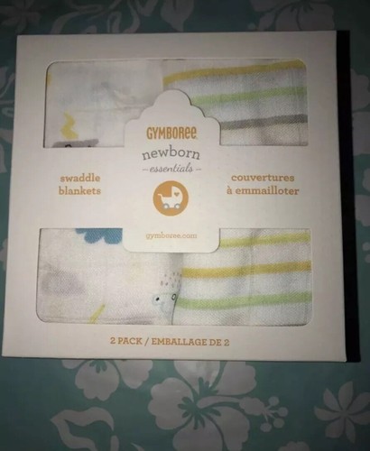 gymboree swaddle blankets