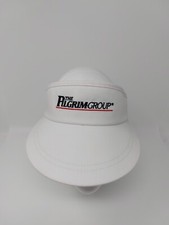 Vtg The Pilgrim Group Strap Back Visor Hat Adjustable La Mode USA Made Cap