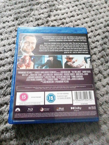 The Two Jakes (Blu-ray, 1990) Very good condition Disc Excellent - Picture 2 of 3