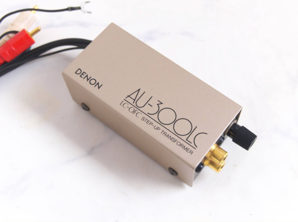 Near MINT] Denon AU-300LC MC Cartridge step-up transformer Used