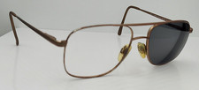 Vintage Marchon 302T Bronze Pilot Titanium Sunglasses Japan FRAMES ONLY