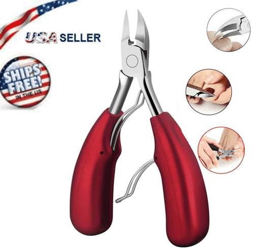 Toenail Clippers for Thick Ingrown Toe Nails Heavy Duty Precision Nail Scissor - Picture 12 of 12