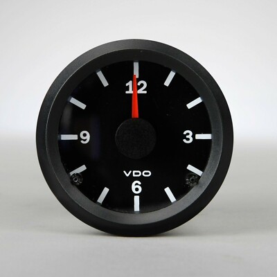VDO Vision Quartz Clock 12V 370-155 Two Left, VDO No Longer 