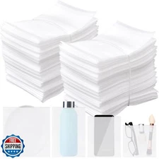 100 Pieces Cushion Foam Pouches for Dishes Foam Packing Pouches Sleeves for F