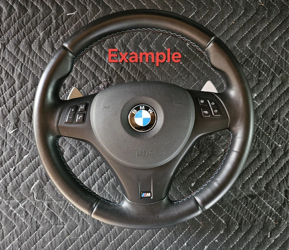 2008-13 BMW M3 F90 F92 F93 Genuine M Sport Steering Wheel - Image 2 of 4