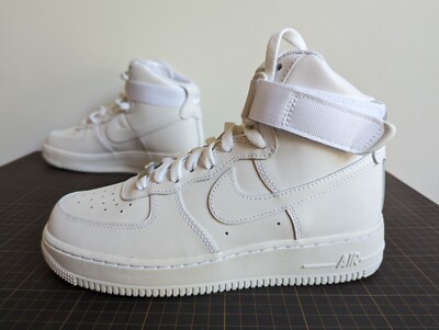 Size 8 - Nike Women's Air Force 1 High Triple White for sale