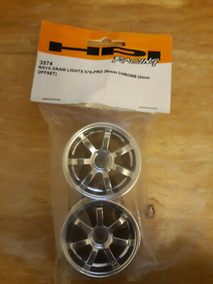3574 - RAYS GRAM LIGHTS 57S-PRO 26mm CHROME (0mm OFFSET)