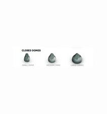 Phonak Hearing Aid Domes Variety Pack Closed Small Medium Large Unitron Hansaton