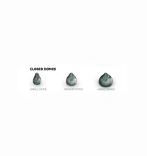 Phonak Hearing Aid Domes Variety Pack Closed Small Medium Large Unitron Hansaton