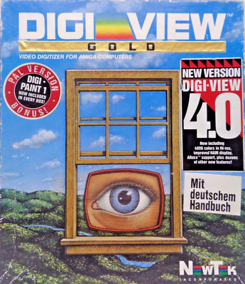 COMMODORE AMIGA -- DIGI VIEW GOLD 4.0 (NEWTEK) NM