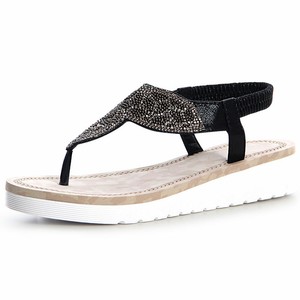 Zapatos Mujer Correas Brillo Sandalias de Tacón Cuña Chanclas Dedo  Plataforma | eBay