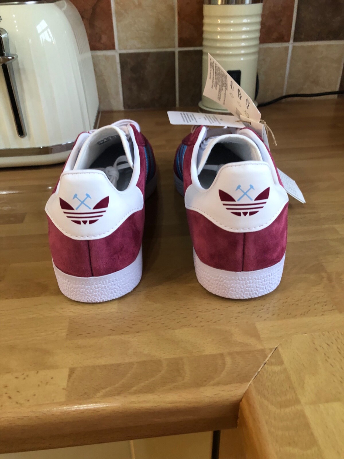 adidas gazelle west ham