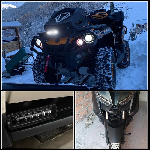 4PC 6"in 30W Driving LED Work Light Bar Pods Spot Fog Lamp Offroad Truck ATV UTV - Bild 9 von 9