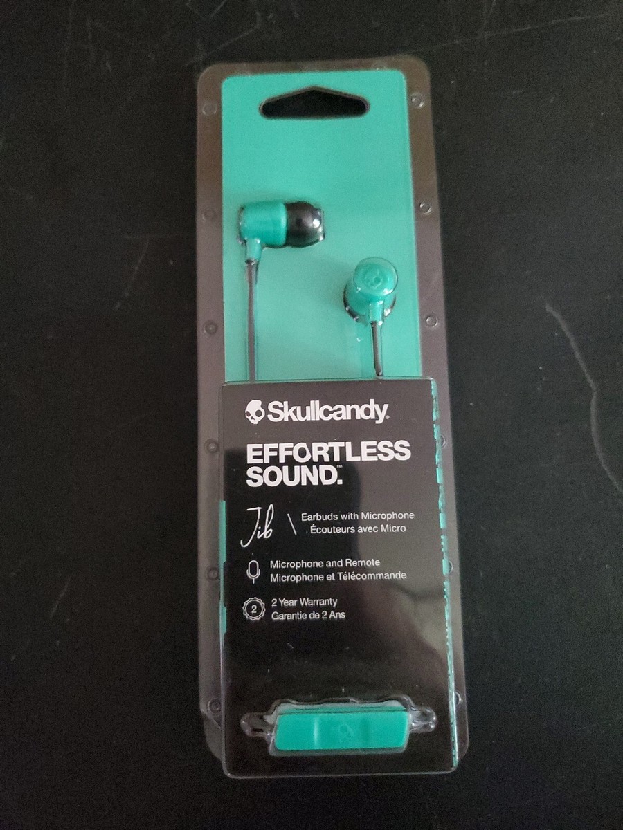 Bluetooth Earbuds Skullcandy Jib Wired Earbuds Skullcandy Jib In-Ear Wired Earbuds, Microphone, Works With